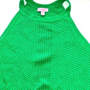 Lily Pulitzer Knitted Halter Tank Top